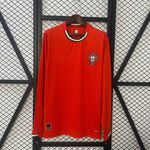 Camisa Portugal Home I 2025 de Manga Longa - Torcedor Masculina 
