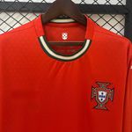 Camisa Portugal Home I 2025 de Manga Longa - Torcedor Masculina 