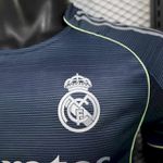 Camisa Real Madrid 2025/26 - Jogador Masculino - Azul Cinza