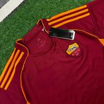 Camisa Roma Home I 25/26 - Vermelha - Torcedor Masculina