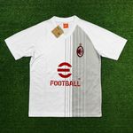 AC Milan 2023 Camisa Branco/preto