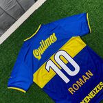 Camisa RetrÔ Boca Juniors ROMÁN 10 - 2000