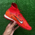 Chuteira Society Nike Air Zoom Mercurial Superfly 9 Elite - Botinha (TF)
