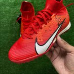 Chuteira Society Nike Air Zoom Mercurial Superfly 9 Elite - Botinha (TF)