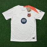 Camisa Barcelona Treino Bege 25/26 - Torcedor Masculina