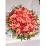 Bouquet De Rosas Nacionais Coloridas