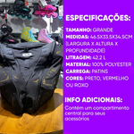 Mochila Traxart Inline Bag Vermelha para Patins