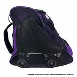 Mochila Traxart Inline Bag Roxa para Patins