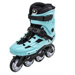 Patins New Skull II Azul Inline HD Freestyle 80mm Abec 9