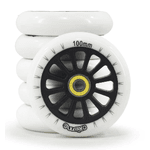 Jogo 3 Rodas Freestyle 100mm/82A HD Inline