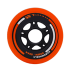 Jogo de Rodas Inline Fitness Traxart Hardwheels Laranja 80MM/88A