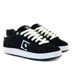 Tênis Qix Combat Suede Preto Branco