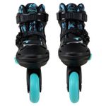 Patins Freemix Urban Inline Infantil Preto Abec 9 Traxart