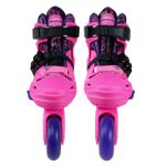 Patins Freemix Inline Infantil Ajustavel Traxart Abec 9 Hardboot