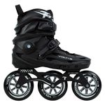 Patins Inline Freestyle Volt +3 Preto 110MM 3 Rodas Abec9 Traxart 