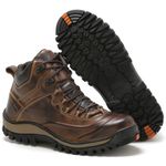 Bota Coturno Masculino Adventure Militar Trilha Em Couro