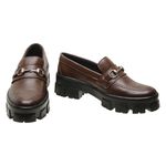 Sapato Mocassim Feminino Tratorado Oxford 