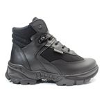 Coturno Couro Legitimo- Bota Tática Militar SAMU Cano Curto