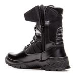 Coturno Bota Militar Tática Airsoft Policial Kaiten Preto Liso 