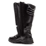 Bota Longa Coturno Unisex Bombeiro Civil 100% Couro com CA