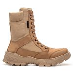 Bota Coturno Militar Couro Leopard Padrão Exército Brasileiro