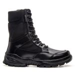 Bota Coturno Militar Couro Leopard Padrão Exército Brasileiro