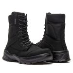 Bota Coturno Militar Couro Leopard Padrão Exército Brasileiro