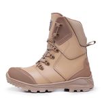 BOTA MILITAR ACERO COURO MAMUTE PRO DESERT