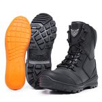 BOTA MILITAR ACERO COURO MAMUTE PRO PRETO