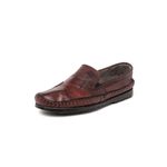 Sapatilha Mocassim Masculino 100% Couro Bovino Marrom