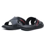 Chinelo Ortopédico Anatômico Anti Stress Masculino Couro