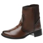 Bota Coturno Feminino Cano Curto