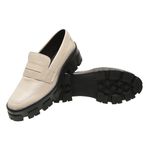 Sapato Mocassim Feminino Tratorado Oxford