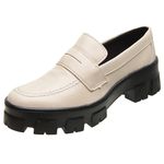 Sapato Mocassim Feminino Tratorado Oxford