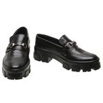 Sapato Mocassim Feminino Tratorado Oxford