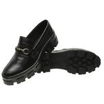 Sapato Mocassim Feminino Tratorado Oxford