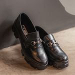 Sapato Mocassim Feminino Tratorado Oxford