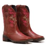 Bota Botina Texana Feminina Cano Longo Country