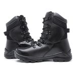 Bota Militar Tatico Coturno Masculino E Feminino Couro Acero