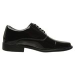 Sapato Militar Formal Couro Masculino Oxford Esporte Fino Verniz