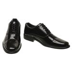 Sapato Militar Formal Couro Masculino Oxford Esporte Fino Verniz