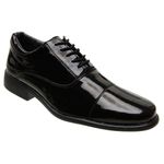 Sapato Militar Formal Couro Masculino Oxford Esporte Fino Verniz