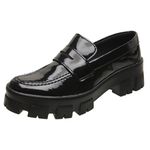 Sapato Mocassim Feminino Tratorado Oxford