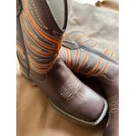 BOTA TEXANA FRANCA BOOTS MASCULINA BORDADA SOLADO JUMP 