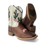 BOTA TEXANA FEMININA BORDADA FB88 FRANCA BOOTS 