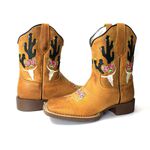 BOTA TEXANA HOPPER FEMININA BORDADA FB89 - FRANCA BOOTS 