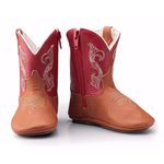 TEXANA BABY COUNTRY COURO VERMELHO