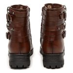 Bota Feminina em Couro Steel Marrom Tabaco - Atemporal e Versátil