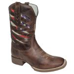 BOTA TEXANA MASCULINA COM RECORTES A LASER GUARRA DE URSO FB95
