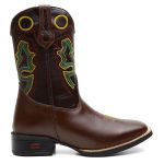 BOTA TEXANA COUNTRY MASCULINA BORDADA - LINHA ECO 